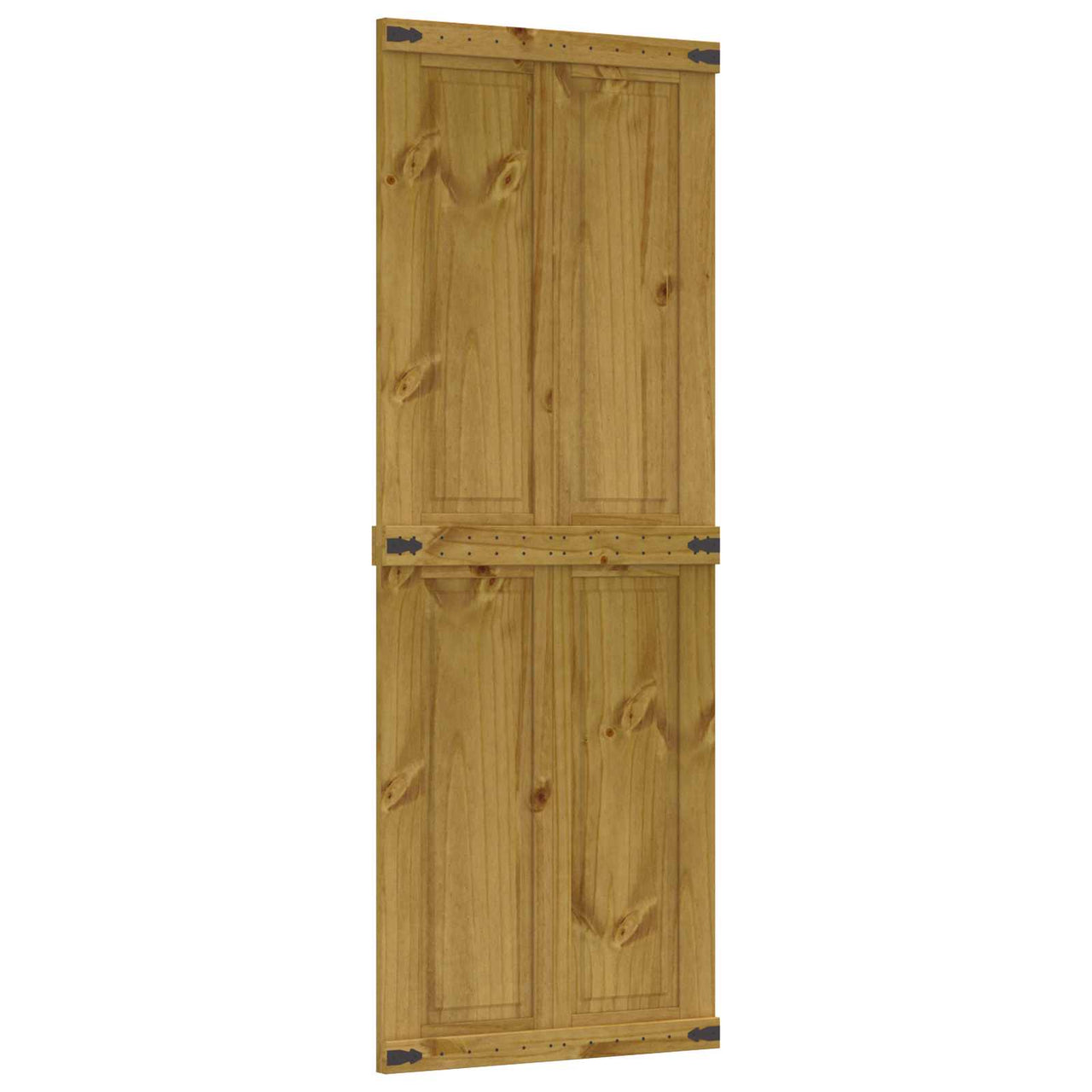 Porte coulissante Corona marron miel 80 x 210 cm 