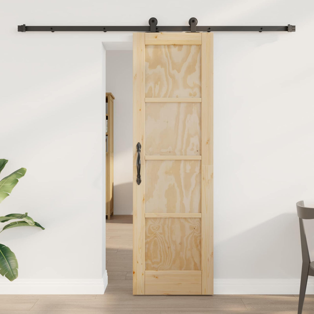 Puerta Corredera Natural 61 x 198,5 cm