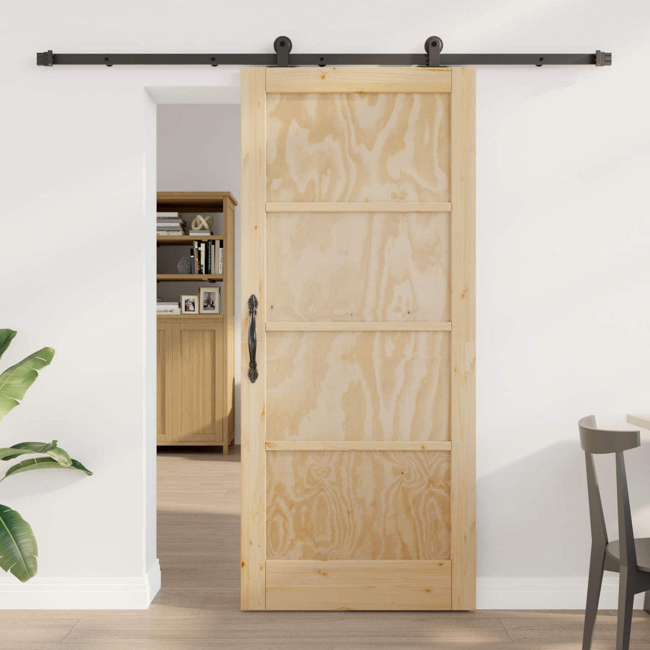 Porte coulissante ORKDAL Naturel 86 x 198,5 cm 