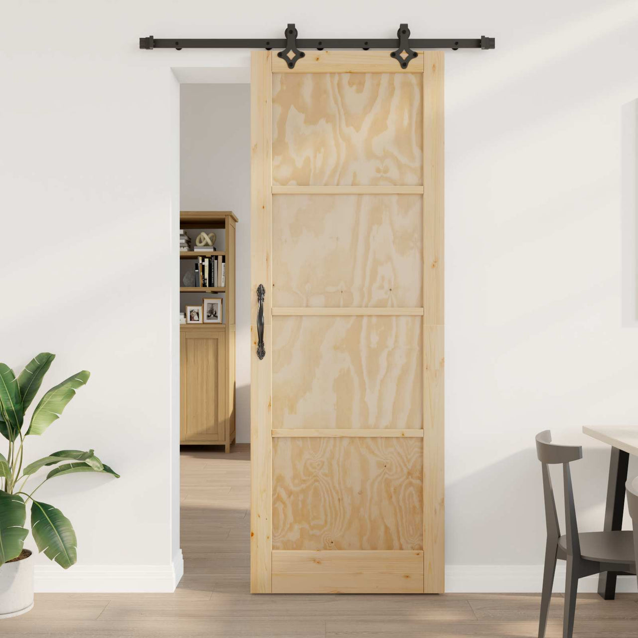 Puerta Corredera Natural 83 x 232 cm