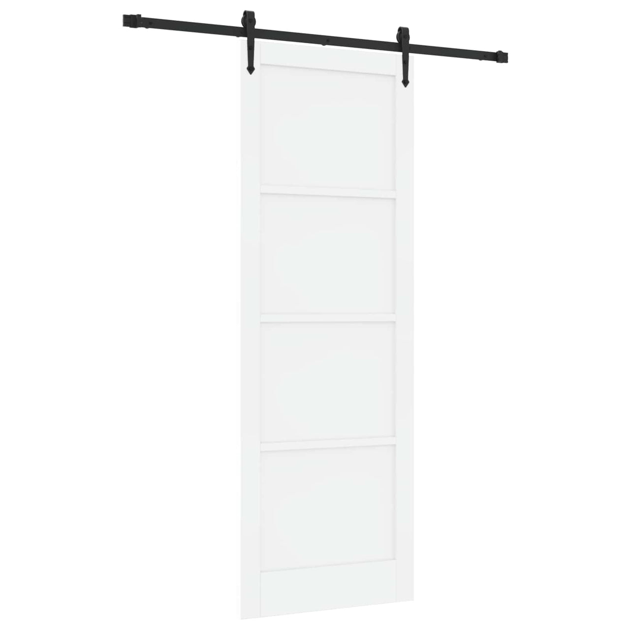 Porte coulissante ORKDAL blanc et noir 83 x 232 cm 