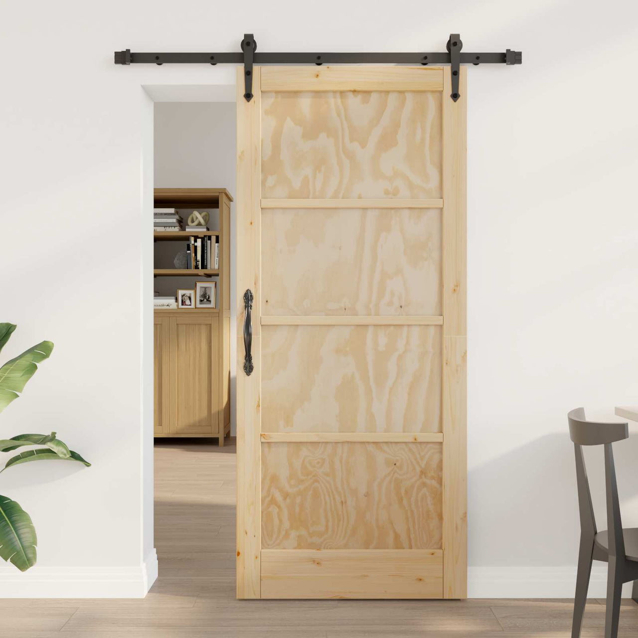 Puerta Corredera Natural 86 x 198,5 cm