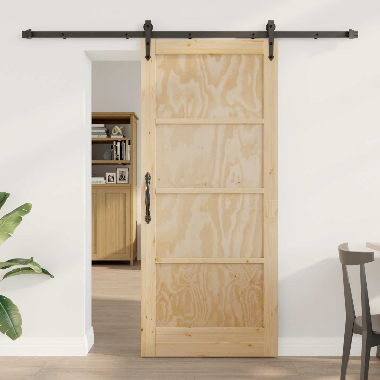 Puerta Corredera Natural 86 x 198,5 cm