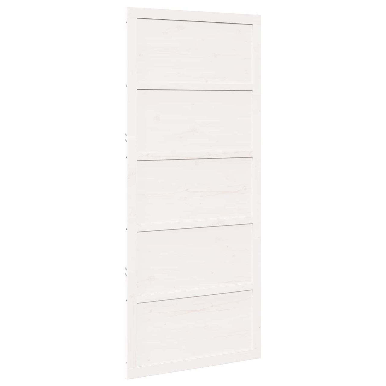 Porte coulissante blanche 100 x 2,5 x 208 cm 