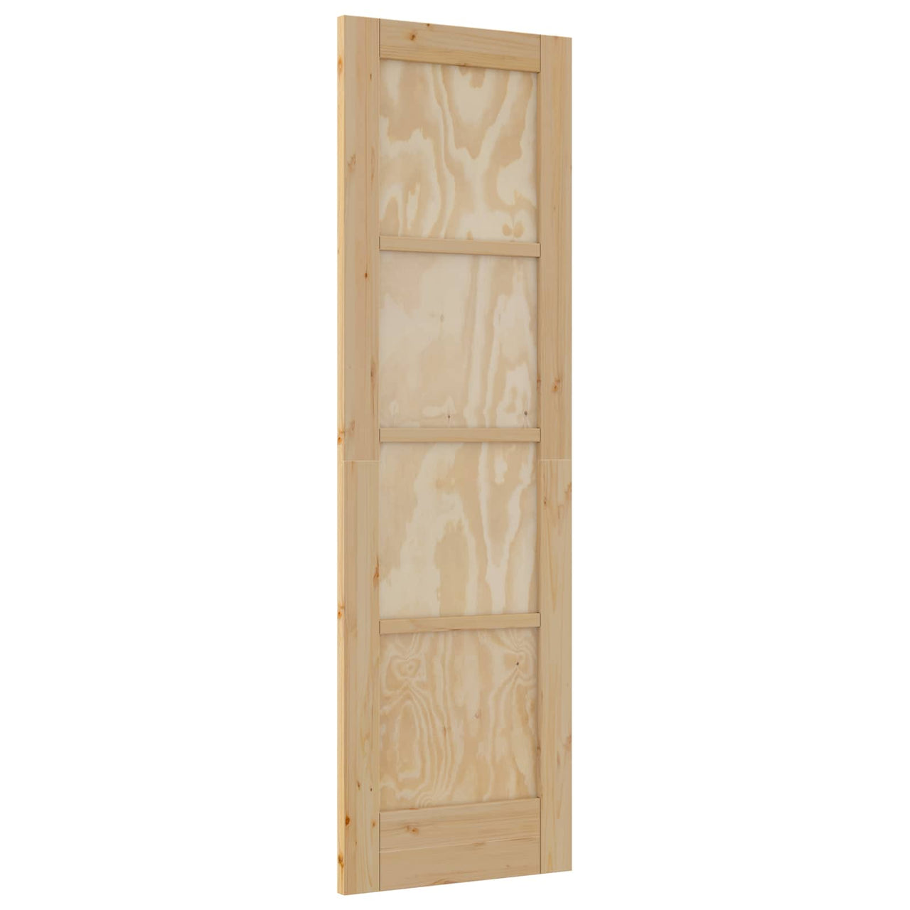 Porte intérieure naturelle 61 x 198,5 cm en contreplaqué 
