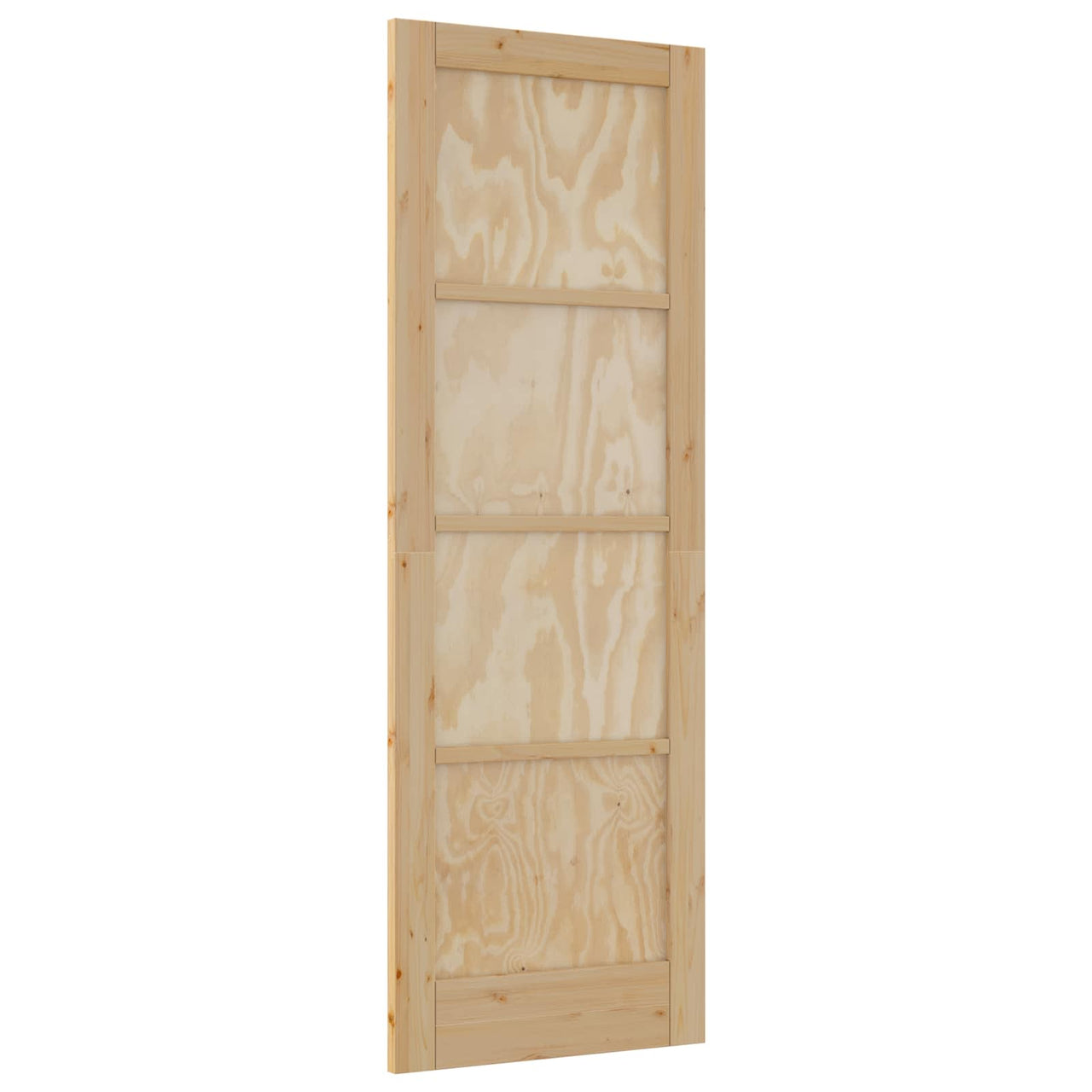 Porte intérieure naturelle 73,5 x 211 cm Contreplaqué 