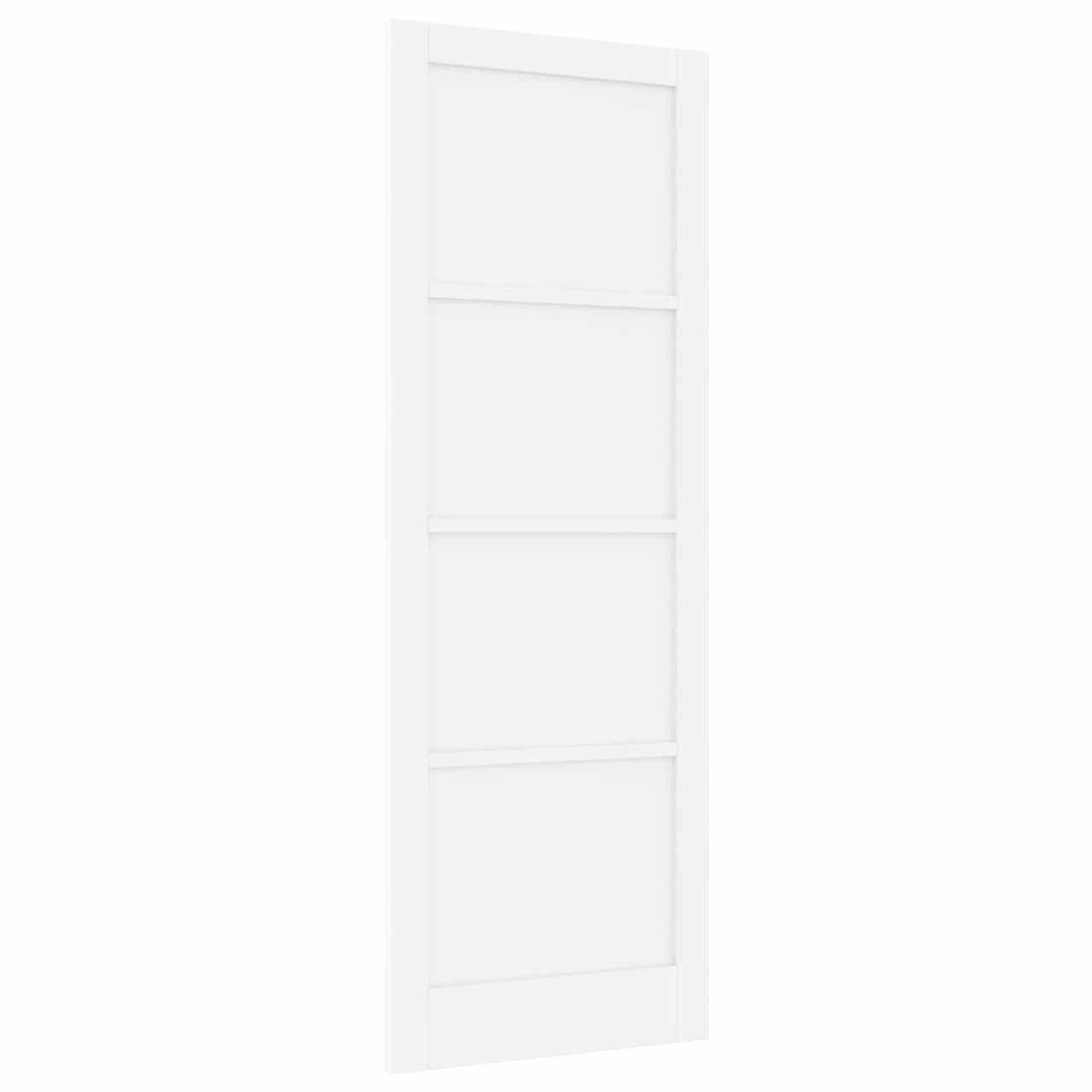 Porte intérieure blanche 83 x 232 cm en contreplaqué 