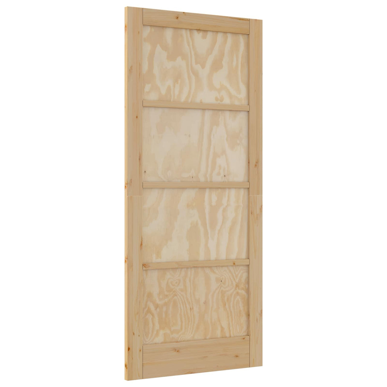 Porte intérieure naturelle 86 x 198,5 cm contreplaqué 