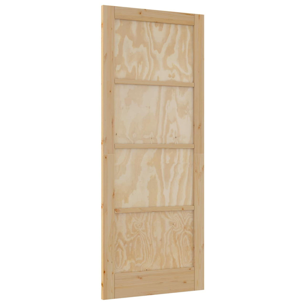 Porte intérieure naturelle 86 x 211 cm contreplaqué 