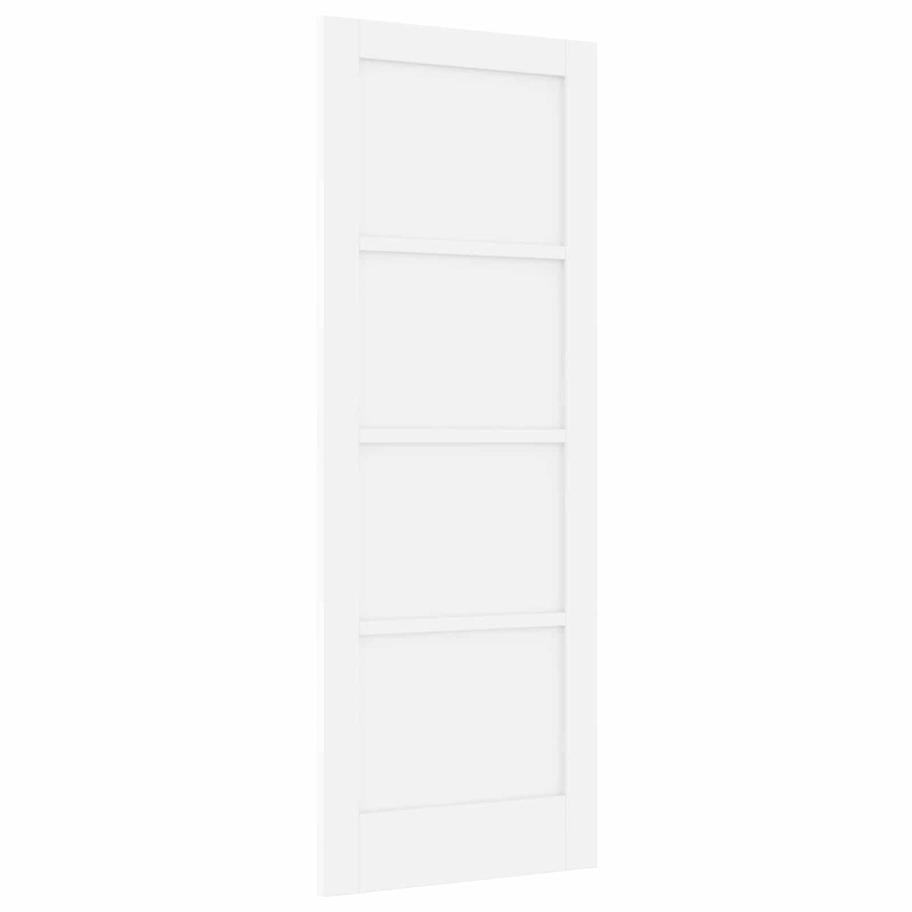 Porte intérieure blanche 73,5 x 198,5 cm en contreplaqué 