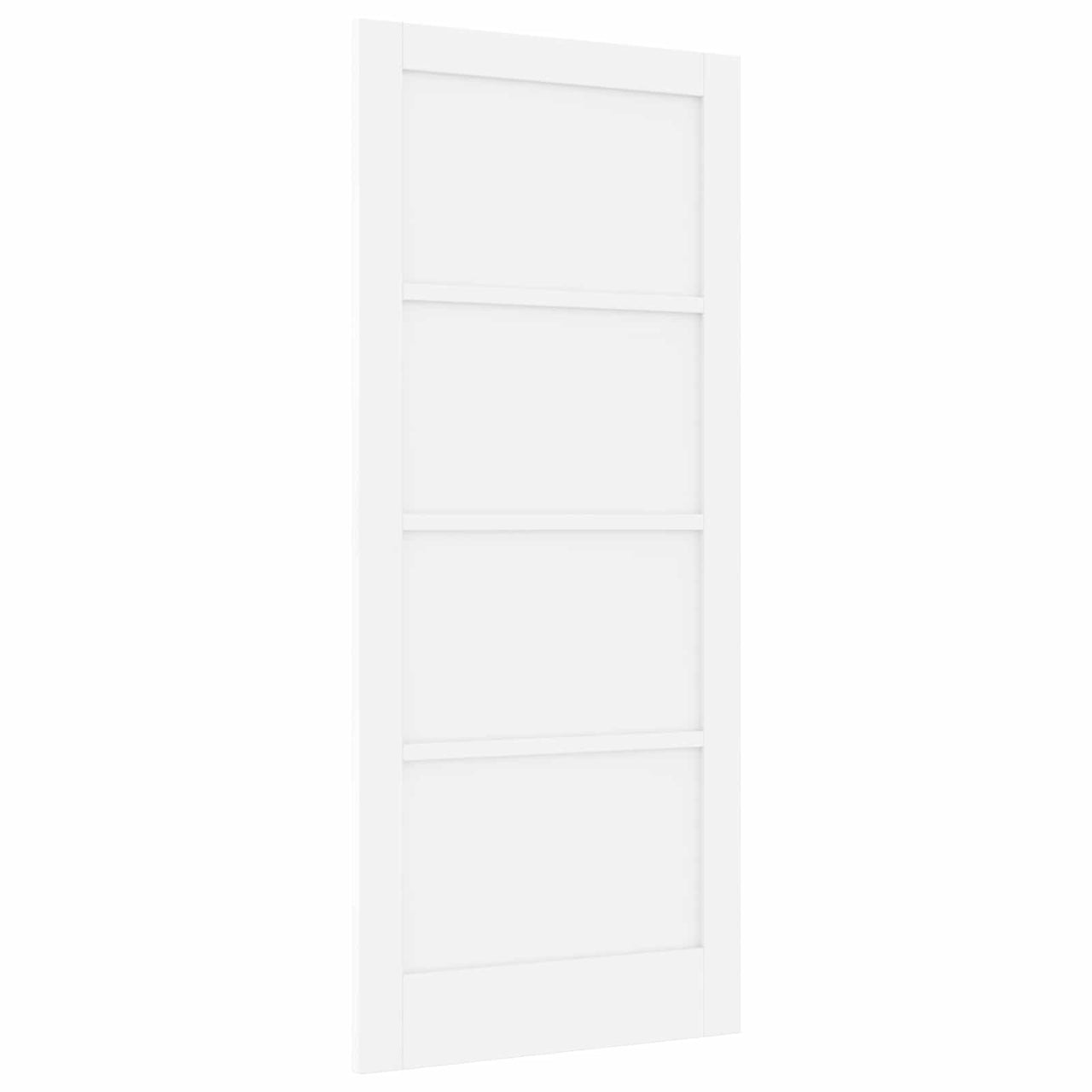 Porte intérieure blanche 86 x 198,5 cm contreplaqué 
