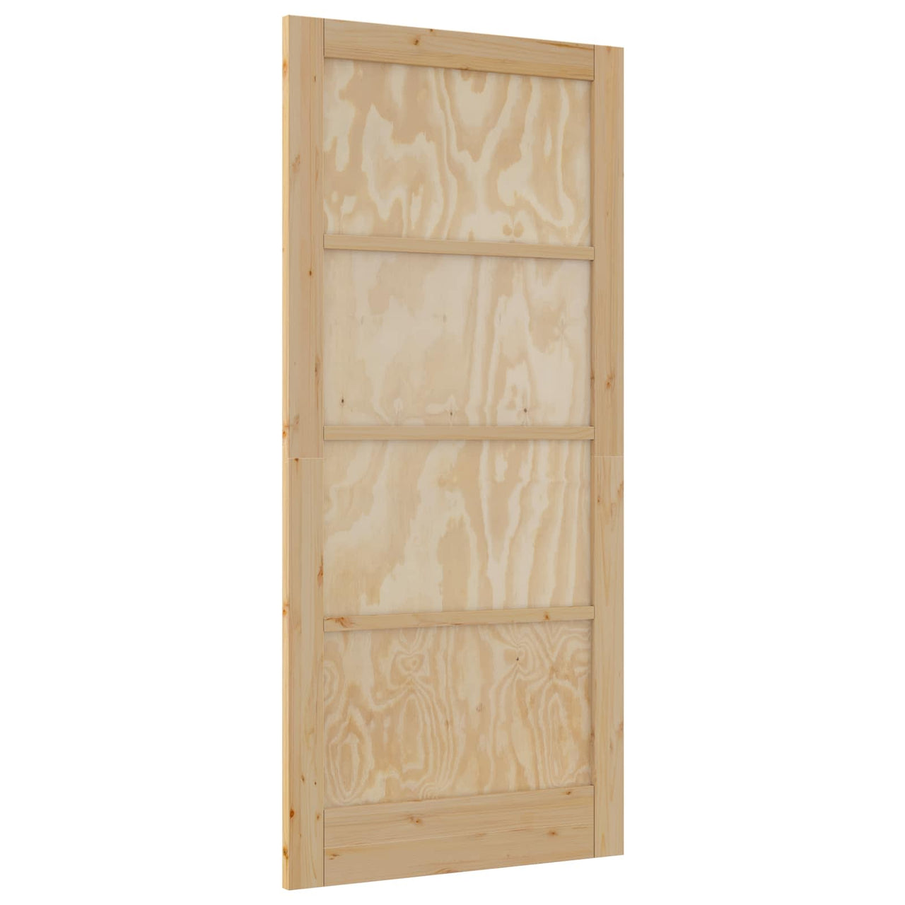Porte intérieure naturelle 93 x 202 cm contreplaqué 