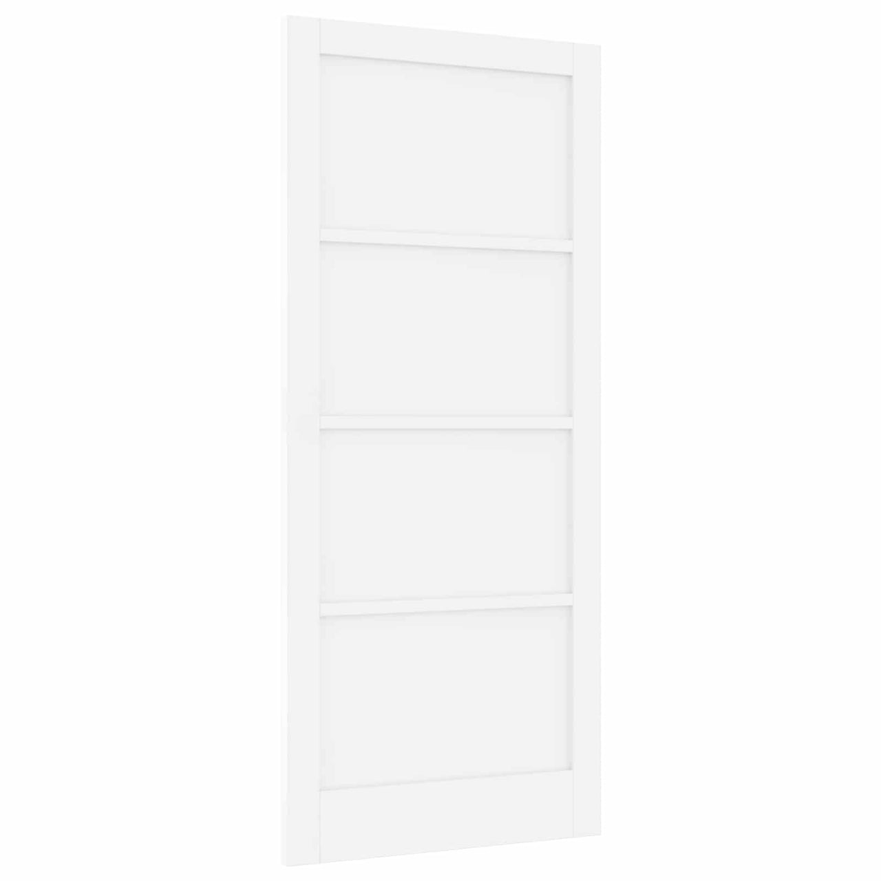 Porte intérieure blanche 93 x 211 cm en contreplaqué 