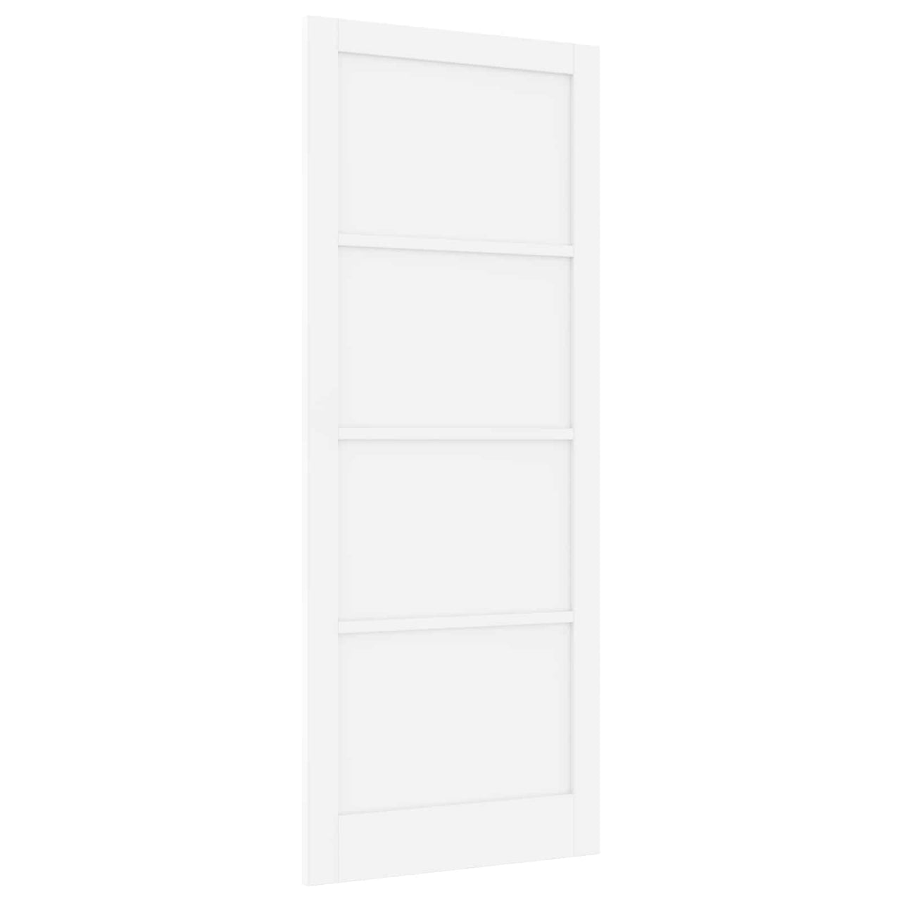 Porte intérieure blanche 93 x 232 cm en contreplaqué 