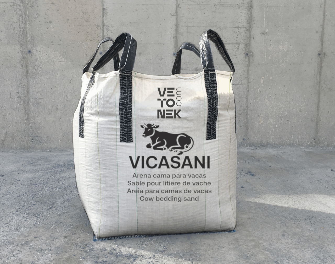 Sable pour lit de vaches Vicasani - Vetonek