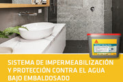 Sikalastic®-260 Stop Aqua Membrana para Impermeabilización de Baños - Vetonek