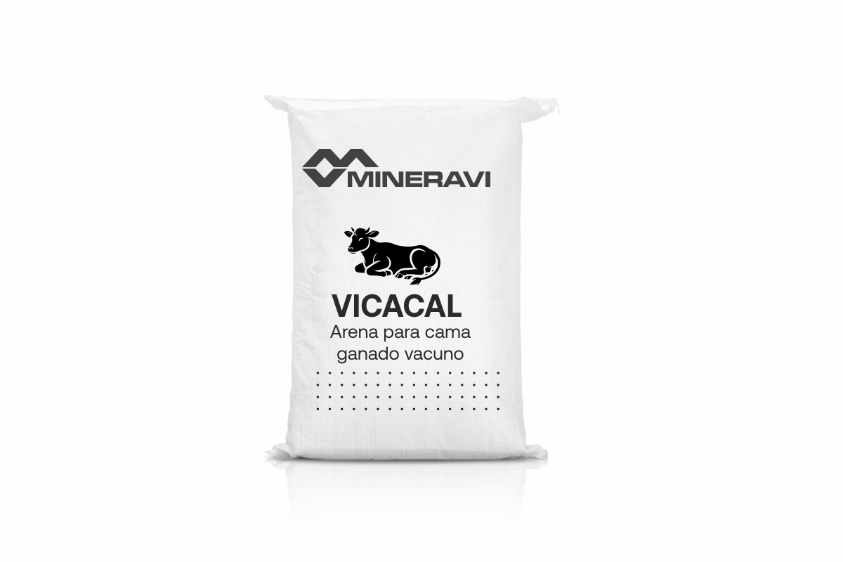 Cama para ganado carbonato calcio y cascara de arroz - Vetonek