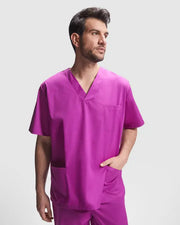 Casaca de servicios unisex de manga corta Vetonek