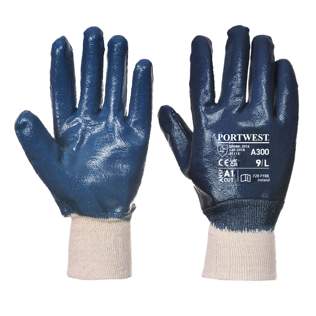 Guantes de Nitrilo con Puño Elástico - Alta Resistencia Vetonek