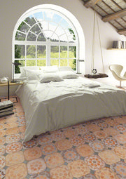 Ambiente con suelo octogonal Matera Altamura Multicolor - Vetonek
