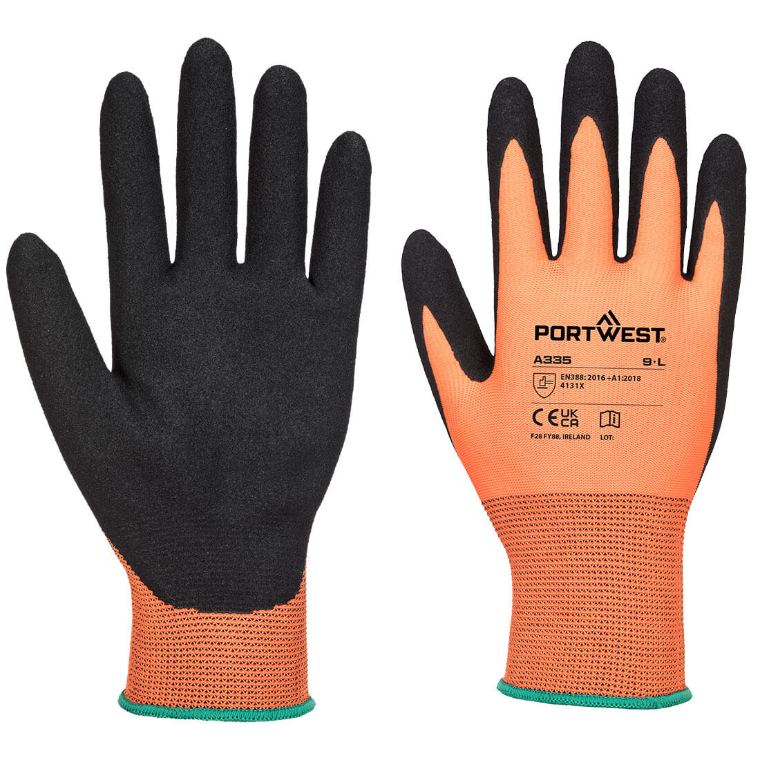 Guante Dermi-Grip NPR15 - Nitrilo Arenoso para un Agarre Perfecto Vetonek