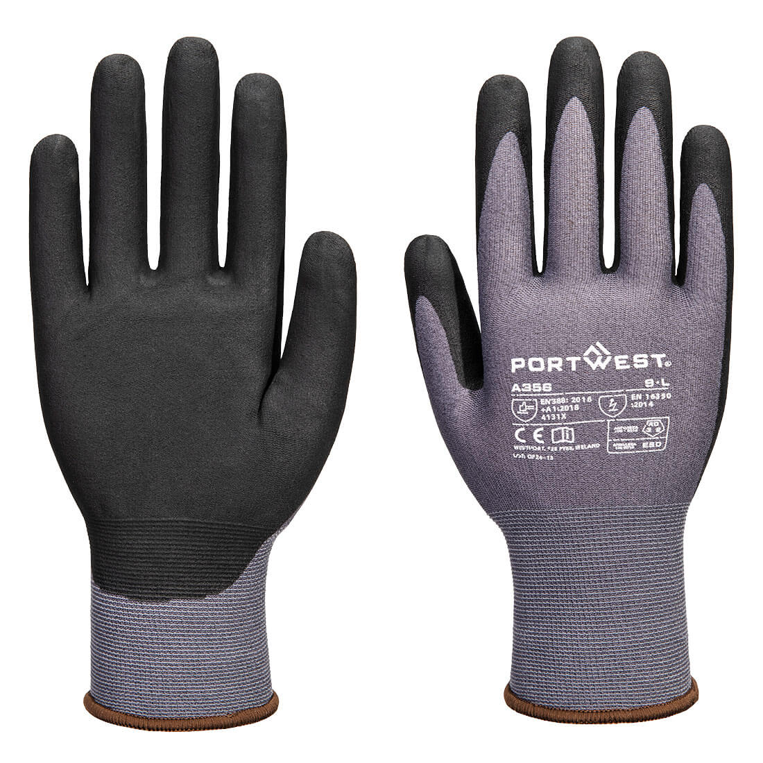 Guantes ESD 15 Nitrilo Esencial Multipack (Pack de 12) Vetonek