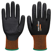 Guante de microespuma de nitrilo GP Grip 21 Negro - Portwest A377