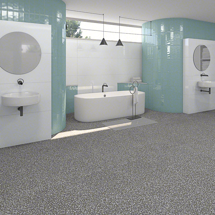 Baño con azulejo brillo Frascati Menta - Vetonek