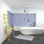 Baño con azulejo brillo Frascati Nube - Vetonek