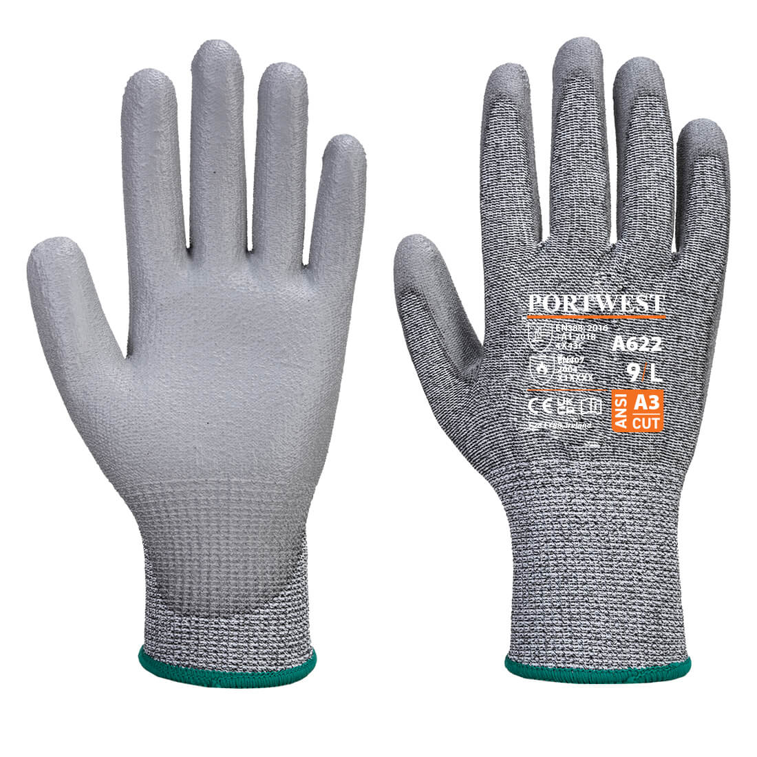 Guante Anti-Corte MR con Palma de PU - Protección y Comodidad Vetonek