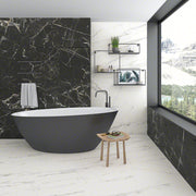 Ambiente baño con listón mármol Verbania - Vetonek