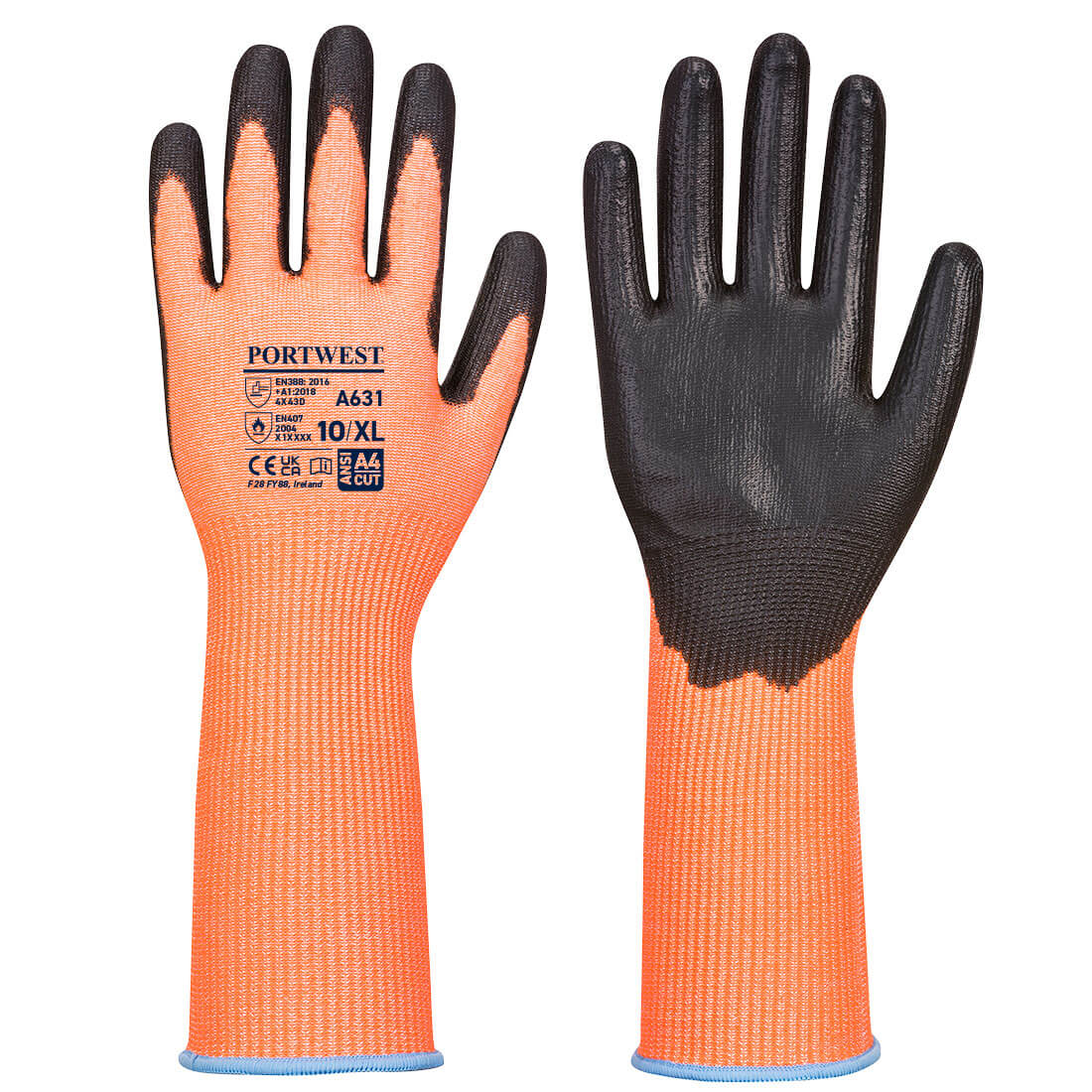 Guante Vis-Tex Cut con Manguito Largo - Protección y Comodidad Vetonek