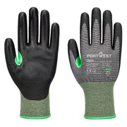 Guante CS Cut C15 PU Gris/Negro - Portwest A638