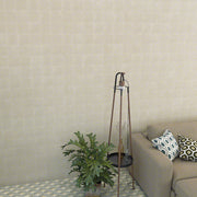Ambiente baño con suelo vintage Brescia Marfil - Vetonek