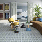 Ambiente con suelo vintage Brescia Manerba y Celeste - Vetonek