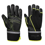 Guante mecánico impermeable Cold 450 de PU Negro - Portwest A753