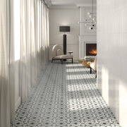 Ambiente con azulejo brillo Camogli Blanco - Vetonek