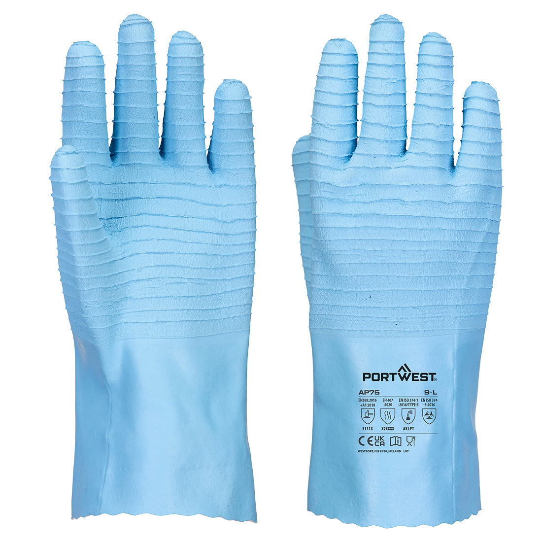 Guante FD Chemical B Latex para la Industria Alimentaria Vetonek