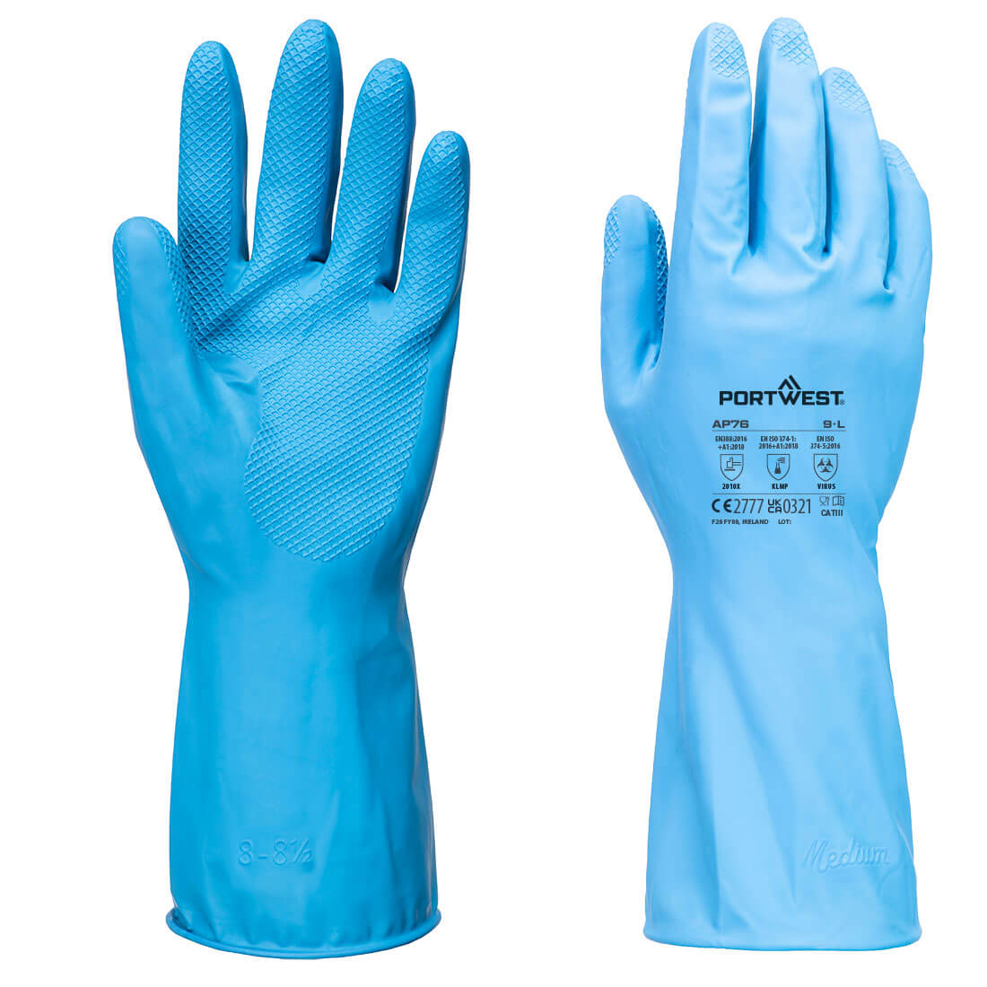 Guantes ligeros de látex FD Chemical B (pack 12) - Seguridad y Comodidad Vetonek