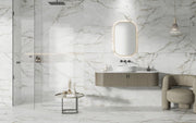 Brive Blanco 60x120 baño moderno