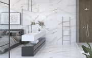 Carrara 60x120 pulido combinado con madera