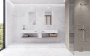 Évreux Blanco pulido combinado en baño