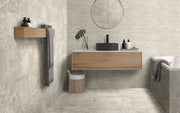 Limoges nature con relieve en baño