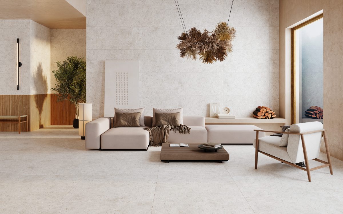 Montpellier blanco en salón