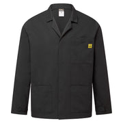 Chaqueta antiestática ESD para laboratorio Negro - Portwest AS18