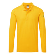 Polo antiestático ESD de manga larga Amarillo intenso - Portwest AS23