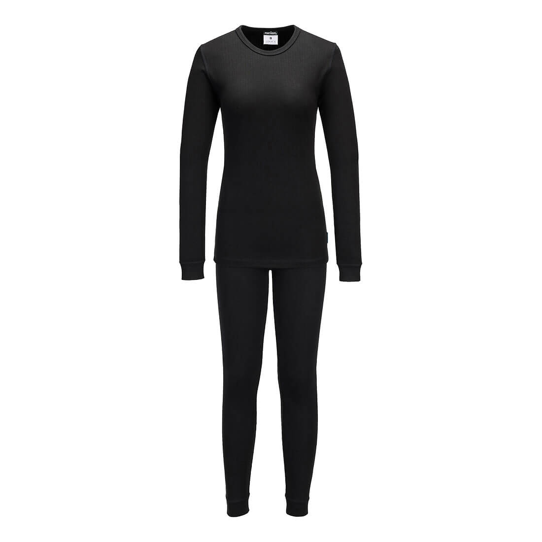 Conjunto térmico base layer para mujer Negro - Portwest B128