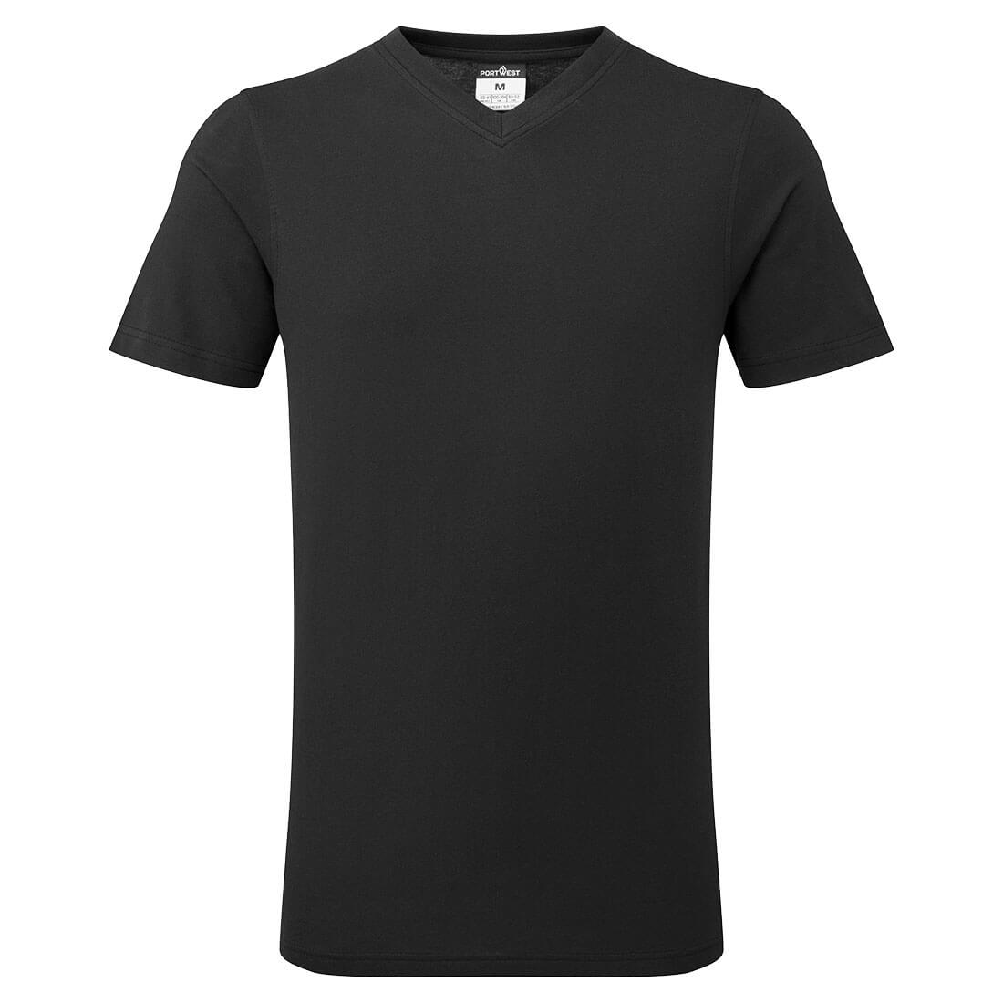 Camiseta de algodón con cuello en V - Comodidad y estilo Vetonek