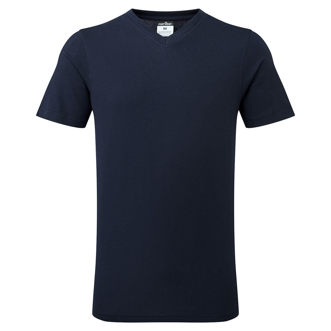 Camiseta de algodón con cuello en V - Comodidad y estilo Vetonek