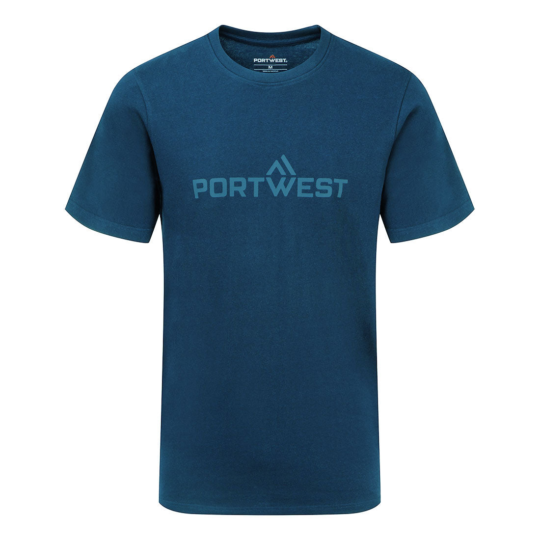 Camiseta de manga corta Portwest Cotton Azul Port - Portwest B198